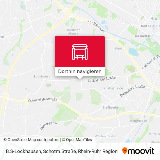 B.S-Lockhausen, Schötm.Straße Karte