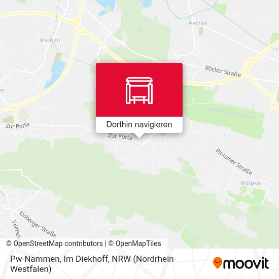 Pw-Nammen, Im Diekhoff Karte