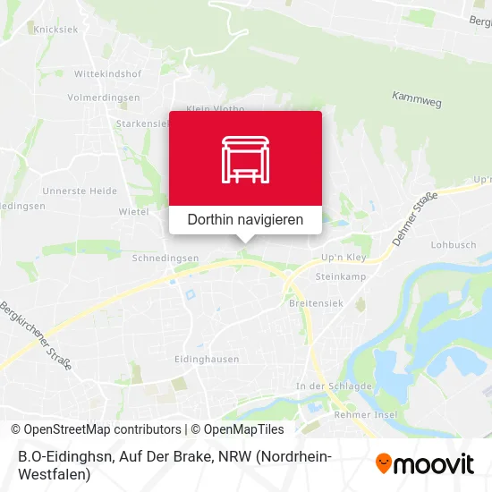 B.O-Eidinghsn, Auf Der Brake Karte