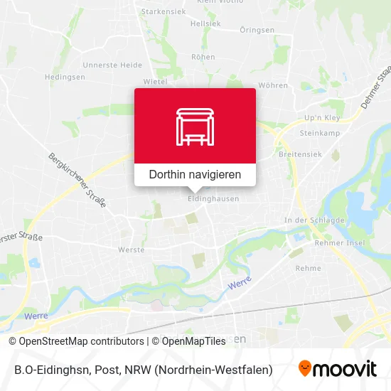 B.O-Eidinghsn, Post Karte