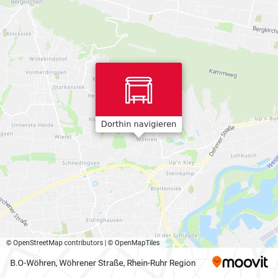 B.O-Wöhren, Wöhrener Straße Karte