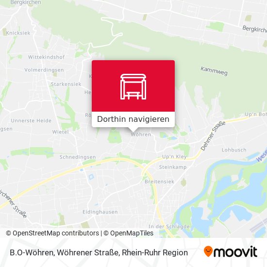 B.O-Wöhren, Wöhrener Straße Karte