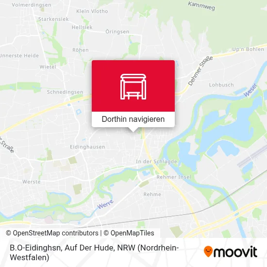 B.O-Eidinghsn, Auf Der Hude Karte