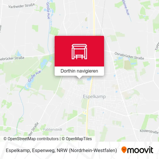 Espelkamp, Espenweg Karte