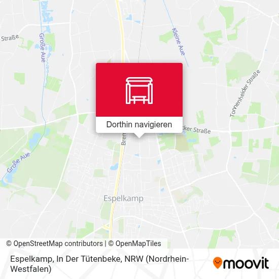 Espelkamp, In Der Tütenbeke Karte