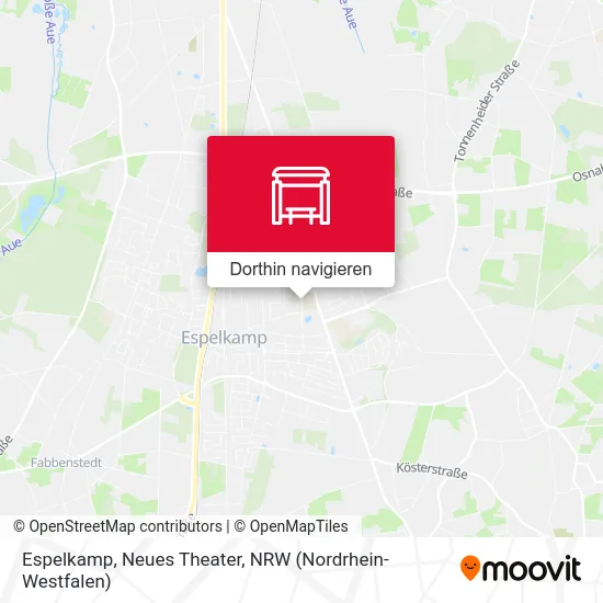 Espelkamp, Neues Theater Karte