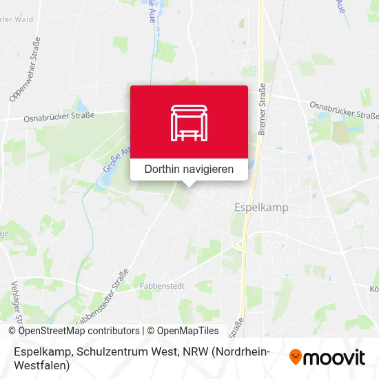 Espelkamp, Schulzentrum West Karte