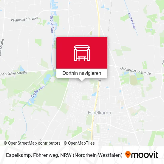 Espelkamp, Föhrenweg Karte