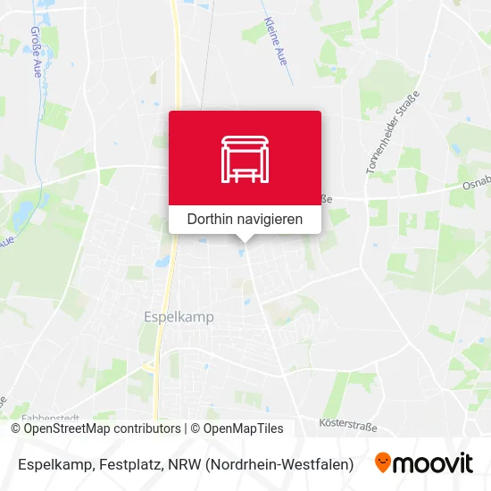 Espelkamp, Festplatz Karte