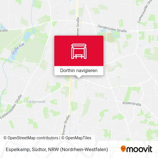 Espelkamp, Südtor Karte