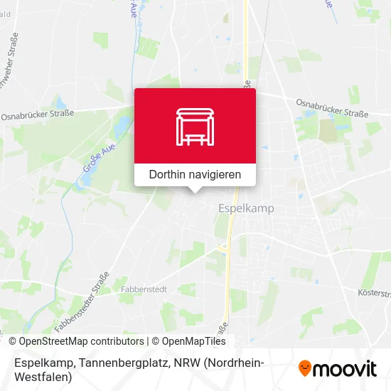 Espelkamp, Tannenbergplatz Karte
