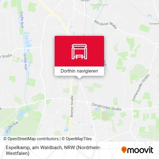 Espelkamp, am Waldbach Karte