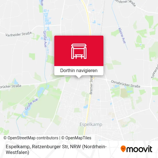 Espelkamp, Ratzenburger Str Karte