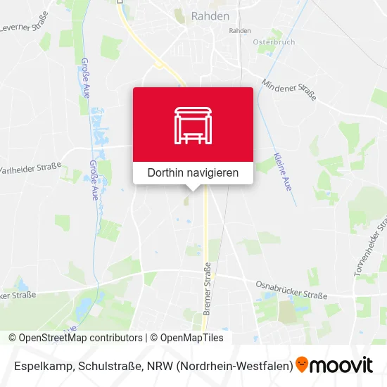 Espelkamp, Schulstraße Karte