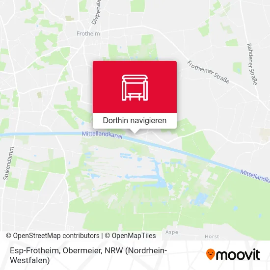 Esp-Frotheim, Obermeier Karte