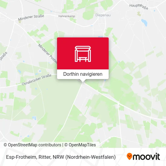 Esp-Frotheim, Ritter Karte