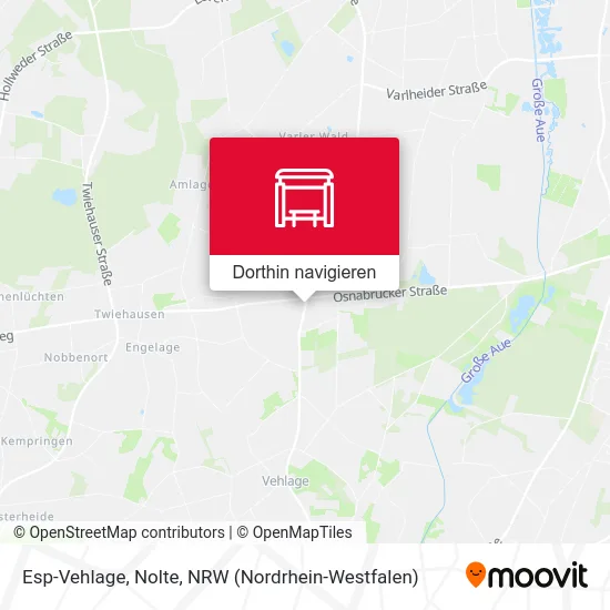 Esp-Vehlage, Nolte Karte