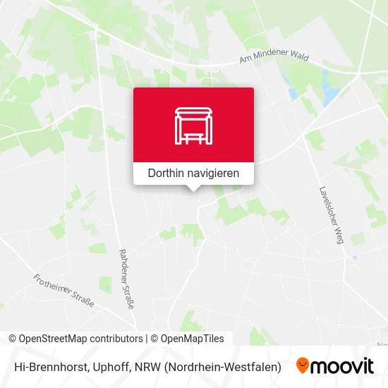 Hi-Brennhorst, Uphoff Karte