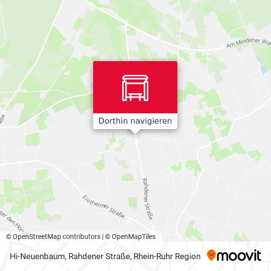 Hi-Neuenbaum, Rahdener Straße Karte