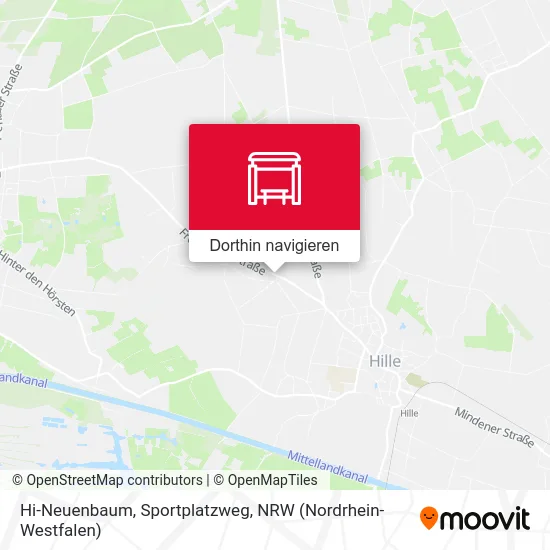 Hi-Neuenbaum, Sportplatzweg Karte