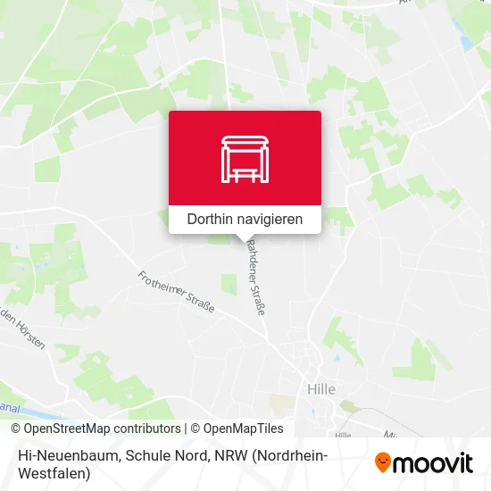 Hi-Neuenbaum, Schule Nord Karte