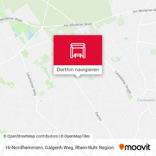 Hi-Nordhemmern, Galgenh.Weg Karte