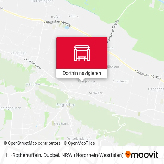 Hi-Rothenuffeln, Dubbel Karte