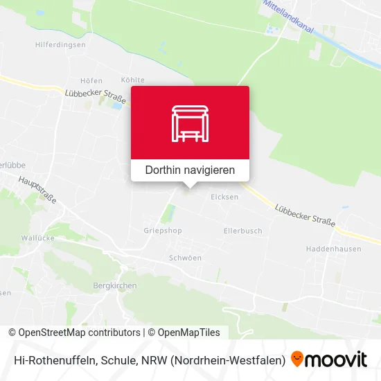 Hi-Rothenuffeln, Schule Karte