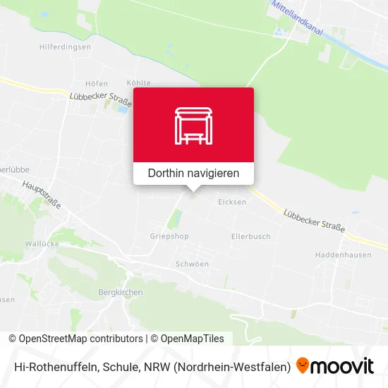 Hi-Rothenuffeln, Schule Karte