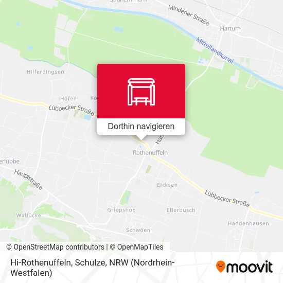 Hi-Rothenuffeln, Schulze Karte