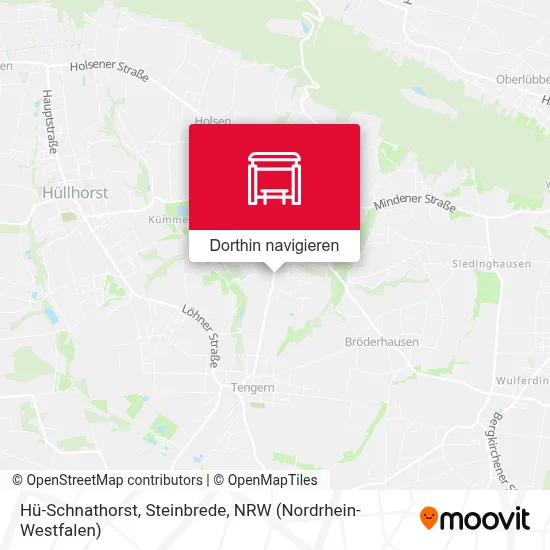 Hü-Schnathorst, Steinbrede Karte