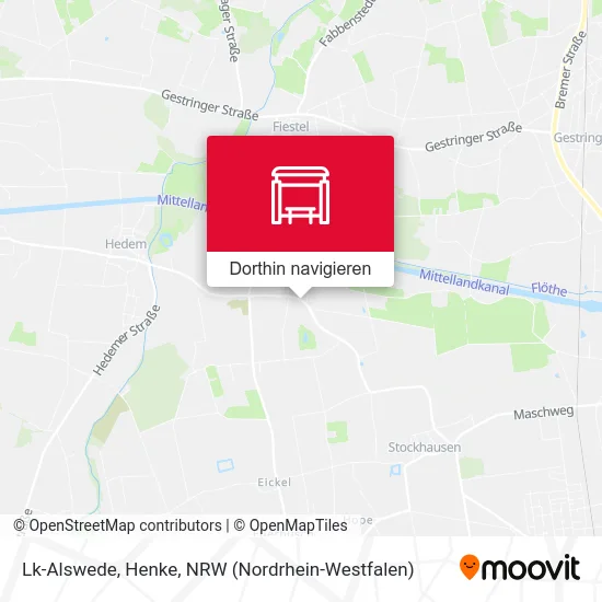 Lk-Alswede, Henke Karte