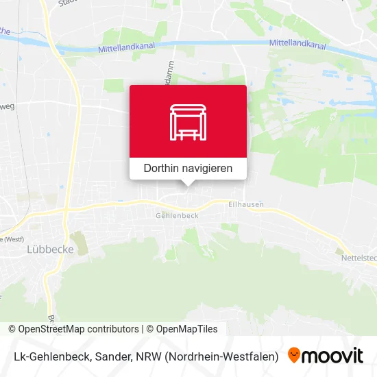 Lk-Gehlenbeck, Sander Karte