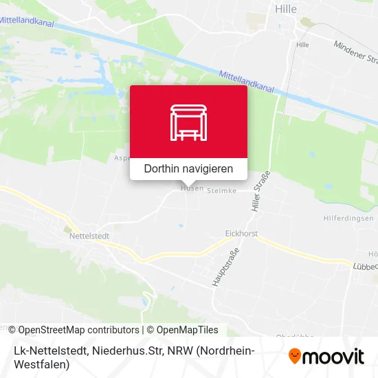 Lk-Nettelstedt, Niederhus.Str Karte