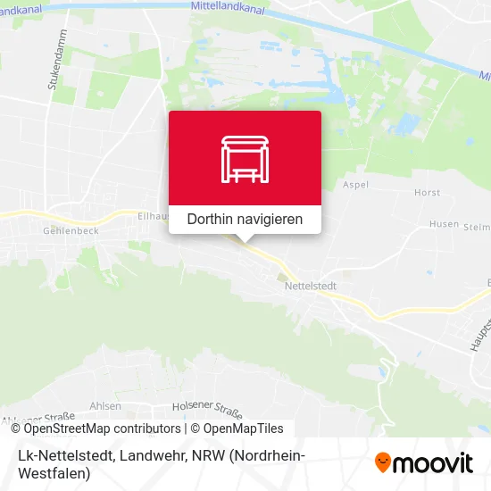 Lk-Nettelstedt, Landwehr Karte