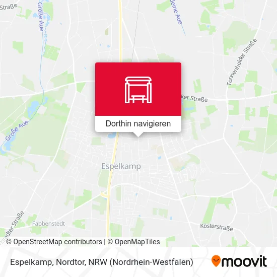 Espelkamp, Nordtor Karte