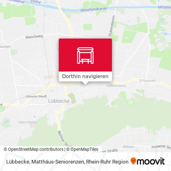 Lübbecke, Matthäus-Seniorenzen Karte