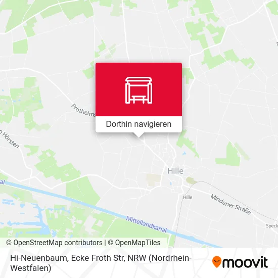 Hi-Neuenbaum, Ecke Froth Str Karte