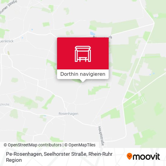 Pe-Rosenhagen, Seelhorster Straße Karte