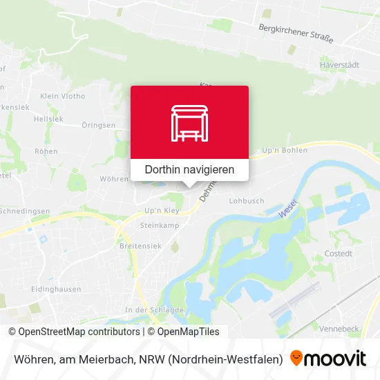 Wöhren, am Meierbach Karte