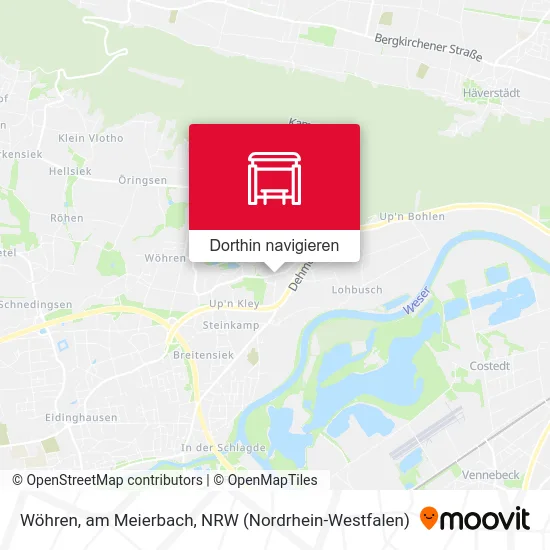 Wöhren, am Meierbach Karte