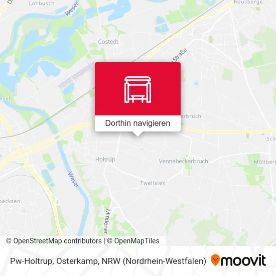 Pw-Holtrup, Osterkamp Karte