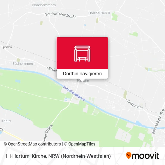 Hi-Hartum, Kirche Karte