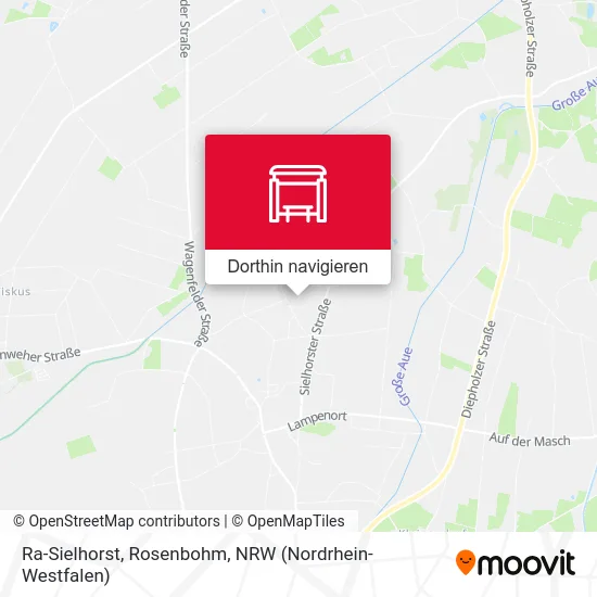 Ra-Sielhorst, Rosenbohm Karte