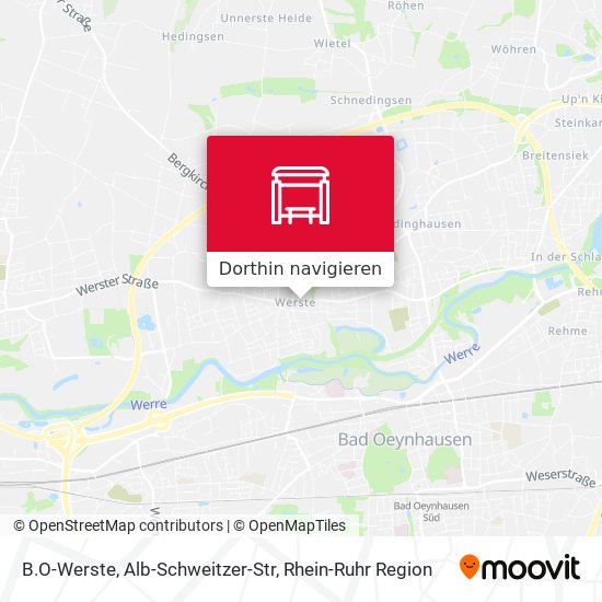 B.O-Werste, Alb-Schweitzer-Str Karte