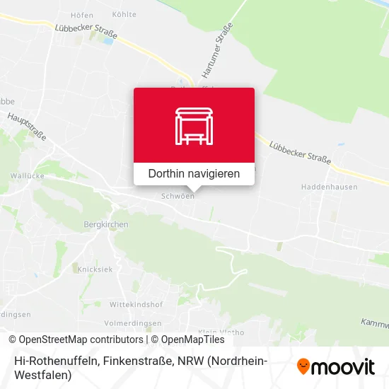 Hi-Rothenuffeln, Finkenstraße Karte