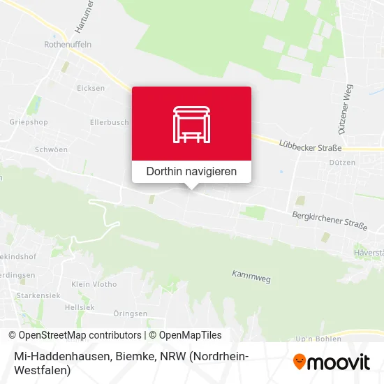 Mi-Haddenhausen, Biemke Karte