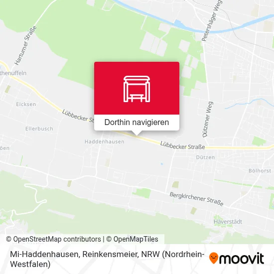 Mi-Haddenhausen, Reinkensmeier Karte