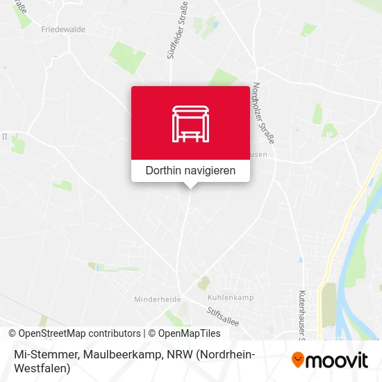 Mi-Stemmer, Maulbeerkamp Karte