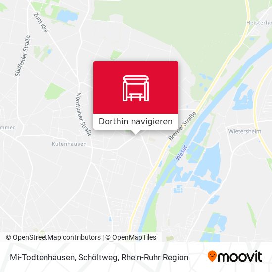 Mi-Todtenhausen, Schöltweg Karte